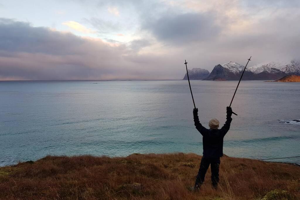 Lofoten- Enjoy The Nature-With A Beautiful Beach Napp Dış mekan fotoğraf